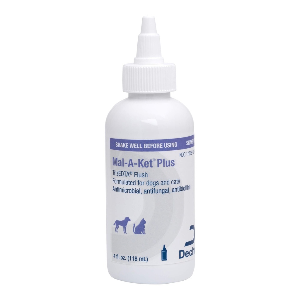 Mal-A-Ket Plus TrizEDTA Flush för katter och hundar, 4 oz