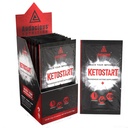 KetoStart + | Exogen Ketones Powder med elektrolyter för energi, styrka och fokus | med koffein | Raspberry Lemonade Flavor Electrolyte Powder (10x Ketones Drink Mix Packets)
