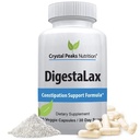 DigestaLax Öka Nutrition & Constipation Support - Hjälper till att förbättra enkel matsmältning & Natural Colon Absorption + Gas, Bloating och Cramping Relief, Calcium Blend för Gut Health, 60 Veggie Capsules