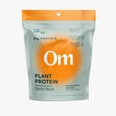OM MUSHROOM SUPERFOOD Master Blend Plant-Based Protein Powder (Resealable Bag (16 portioner), Unflavored Protein)
