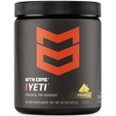 MTN OPS Yeti Pre-Workout Powder Energy Drink med kreatin, 200mg koffein och BCAA med Beta Alanine, 30-Serving Tub, Pineapple Crush