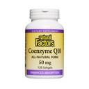 Naturliga faktorer, Coenzyme Q10 50mg, CoQ10 Supplement for Energy, Heart and Antioxidant Support, Gluten Free, 120 softgels (120 portioner)