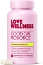 Love Wellness Good Girl Probiotics | Kvinnors vaginal hälsa och pH Balance Supplement | Probiotikum för urinvägar, jäst, lukt och immunstöd | Glutenfri | 30-dagars leverans