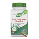 Nature's Way Saw Palmetto Berries, Traditional Prostate Support*, 585 mg per portion, Non-GMO Project Verified, Vegan, 100 kapslar (Packaging May Vary)