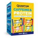 Quantum Energy Square: Energy Bar med koffein och 10g protein. Delicious Healthy Snack On The Go (Vegan, Gluten-fri, Soy-fri, Dairy-fri) (Variety 8-Pack)