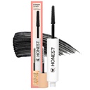 Ärlig skönhet 2-i-1 Extreme Längd Ren Mascara + Lash Primer | Förlängning + Volymisering | Grymhet Gratis + Säker för Känsliga Ögon | Svart, .27 fl oz