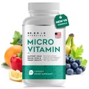 Daglig låg dos multiVitamin och mineral för män och kvinnor för att stödja kognitiv prestanda och minne + Hyaluronsyra för hudhälsa + TMG för träning (150 greve)