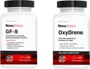 GF-9 och OxyDrene Mäns Performance Stack 30-Day Supply - Öka en kritisk peptid som stöder energi och driv, plus Öka VO2 Max och NAD + för förbättrad fysisk prestanda, energi och uthållighet