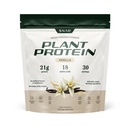 Snap Supplements Organic Plant Based Vegan Protein Powder Nitric Oxide Boosting Protein Powder, Vanilla Bean, BCAA Amino Acid för muskeltillväxt, prestanda och återhämtning - 30 portioner (Vanilla)