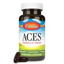 Carlson - ACES, vitamin A, C, E + Selen, Cellular Health & Immune Support, Antioxidant, 50 Softgels