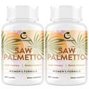 Såg Palmetto för kvinnor håravfall - DHT Blocker med 5-i-1 Blend för hårväxt, hud och naglar, urinvägs Wellness - Extra Styrka Saw Palmetto Supplement - 180 kapslar