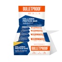 Bulletproof Vanilla Shortbread Collagen Protein Bars, Pack of 12, Keto-Friendly Snack med MCT Oil, 2g Sugar, No Added Sugar, Grass-Fed Collagen