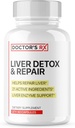Doktorns RX || #1 RATED Premium Liver Cleanse & Detox || Optimize Liver Function, Repair Liver Enzymes | Ultra Dosed Formel w/21 Kraftfulla Ingredienser | 3rd Party Tested + USA Made - 60 kapslar