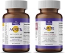 Saffron Ashwagandha & Saffron Supplement Bundle | Stresshantering, humörstöd, långsiktigt minne. Vegetarisk vänlig, icke-GMO, glutenfri, sojafri