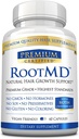 RootMD - Stimulate Hair Growth, Rejuvinate Follicles, Improve Scalp Circulation - Biotin, Copper, Tocopheryl Acetate, Saw Palmetto - All Natural Vegan Friendly - 60 Capsules