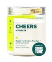 Cheers Hydrate | Oral Rehydration Solution | Elektrolyter för snabbhydrering | Lemon Lime smak | 12 portioner | Electrolyte Supplement med natrium, kalium, glukos