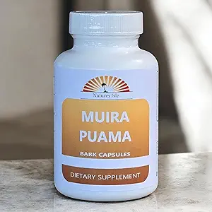 Generisk Muira Puama Bark Pulver kapslar 500mg - 60