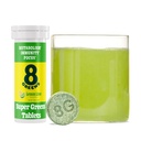 8Greens Supergreens tabletter | Super Greens Powder Superfood Tablet, Metabolism Immunity & Focus, Daily Greens Effervescent Tablets, Organic: Aloe Vera, Spirulina, Chlorella, Lemon Lime, 10 portioner