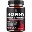 Natures Craft Horny Goat Weed för män - Extra styrka Male Supplement med Black Maca Root, Tongkat Ali, Saw Palmetto & Panax Ginseng Extract för Stamina & Energy - 90 kapslar