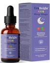 TruHeight Kids Sleep Tincture Ages 2 + (Watermelon Flavor) - Barn, småbarn och barn naturlig sömnhjälp - baby, småbarn, barnmelatonin 2 år gammal + - Vitamin B6, Riboflavin, Zink, koppar, citronbalm
