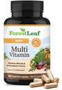 ForestLeaf Daily Vitamin Multivitamin för Män, Multi-Vitamin för Män - Mens Multivitaminer & Multiminerals Supplement | Alla väsentliga vitaminer som behövs för hälsa, livslängd och energi | 60 Veg Caps