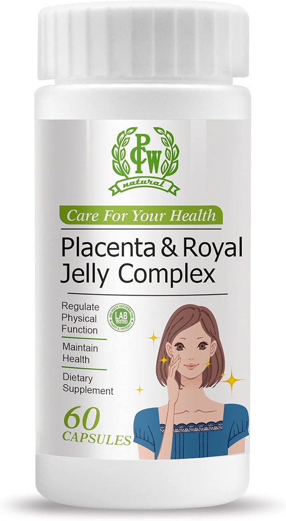 PCW Placenta & Royal Jelly Complex, 60 kapuslar
