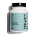 Veracity Cortisol Calming - kliniskt beprövad stress- och sömnstödstillägg - minskar spänningen och förbättrar mental klarhet med naturliga blandning av adaptogener - 60 kapslar