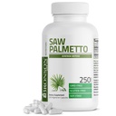 Bronson Saw Palmetto Extra Strength stöder hälsosam prostatafunktion och urinhälsa - Icke GMO, 250 vegetariska kapslar