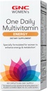 GNC Women's One Daily Energy Multivitamin, stöder immunhälsa och energiproduktion, 60 Count