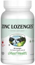 Maxi-Health Zink Lozenges - Zink Citrate 10mg - med vitamin C - Cherry Flavor - 60 Chewables - Kosher