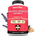 Nutrivein Premium Fadogia Agrestis och Tongkat Ali Supplement med Turkesterone - 1100 mg - 120 Caps - Synergistisk Blend för prestanda, styrka och återhämtning för män och kvinnor i alla åldrar
