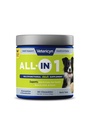 Vetericyn All-in 1 Multifunktionell hundtillskott | Digestive Enzymes + Glukosamin och Chondroitin för ben och gemensamt stöd + vitaminer, antioxidanter, prebiotika, probiotika och omegas. 90 greve