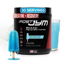 JYM Supplement Science Post JYM Active Matrix Blue Artic Freeze Amino Recovery Powder Pure Creatine HCL, BCAA: s, Glutamine, Carnitine, Betaine, Taurin för styrka, reparation, prestanda 30 portioner