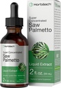 Horbäach Saw Palmetto Extract Liquid Drops | 2 Fl Oz | Alkoholfri tinktur | Vegetarisk, icke-GMO och Glutenfri tillägg