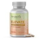 Elevate - PCOS Fokuserad Lakteringssupport med Orgainc Goats Rue, Lion's Mane, Shatavari & Ceylon Cinnamon - Vegan, Non-GMO, Herbal Supplement för amning mamma - 60 kapslar
