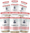 IBDassistTM Hashi Aid Thyroid Support för kvinnor och män - Thyroid Supplement för Hashimotos sjukdom och Hypothyroidism * - med Ashwagandha, Selen, Zink, Vitaminer och mer - 30 kapslar (6 Pack)