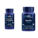 Life Extension N-Acetyl-L-Cysteine (NAC) & Glycine 1000 mg, främjar avkoppling, hälsosam sömn, aminosyra, glutenfri, icke-GMO, vegetarisk, 100 kapslar