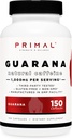 Primal Guarana (1000 MG Per Servering) (150 kapslar) - 200 MG naturkoffein