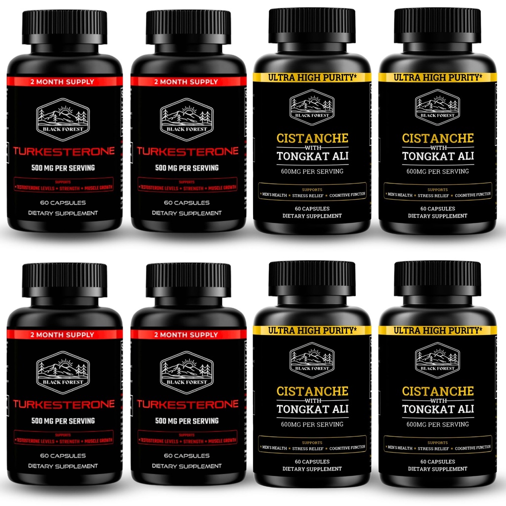 Svart skog Ultimate TESTO Stack Supplements