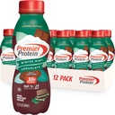 Premier Protein Shake, Limited Edition Winter Mint Chocolate, 30g Protein, 1g Sugar, 24 Vitaminer och mineraler, näringsämnen för att stödja immunhälsa, 11,5 oz, 12 Pack