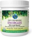 Hela jorden och havet från naturliga faktorer, Energize Adrenal Boost med Maca Root, Ashwagandha & More 6.2 oz Powder