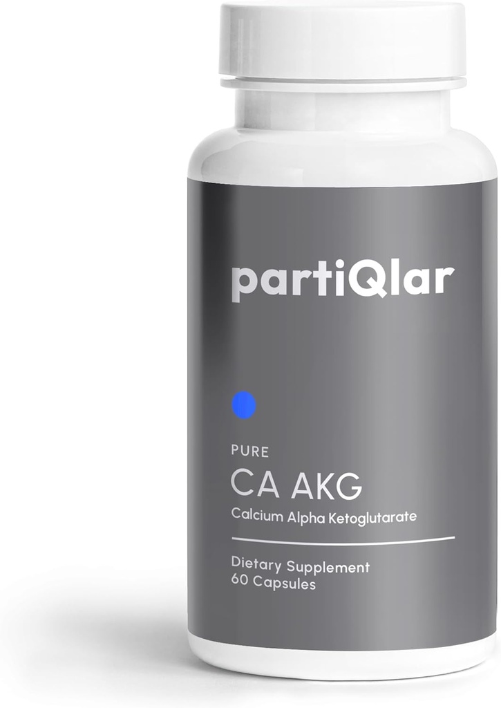 CA AKG Supplement - Pure Alpha Ketoglutarate with High Bio-Avaibility - Calcium AKG Supplement 1000mg per 2 Capsule Serving - Stöder Hälsosam Åldrandeprocess - Tillverkad i USA - 60 kapslar