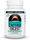 Källa Naturals Lactase Digest, för laktosintolerans * - 90 kapslar