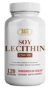HEALTH LFE Lecithin 1200mg, High Potency, 120 Softgels, Natural Combination of Essential Fatty Acids för att stödja hjärna och nervfunktion - Lecithin Food Grade, 1200mg per servering, kosttillskott