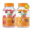 Livliga Zink Kids + Vitamin C Kids, Gummies Bundle - Great Tasting, Vitamin Supplement, Gluten Free, GMO Free, Chewable Gummy