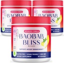 (3 Pack) Baobab Bliss Powder, Baobab Bliss Organic Powder, Baobab Bliss Powder All Natural Fiber Supplement, Baobab Bliss Fruit Powder, Baobab Bliss Powder Organic Review, 90 portioner för 3 månader