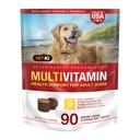 VetIQ Multivitamin Supplement för hundar, hälsostöd Supplement Soft Chews, 90 Count