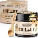 Geloo Shilajit Pure Himalayan Organic Shilajit Resin 60 Grams - Natural Shilajit Resin - Gold Grade 100% Shilajit - med 85 + Trace Minerals & Fulvic