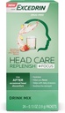 Excedrin Head Care Replenish Plus Focus från Excedrin Drink Mix med elektrolyter, L-Theanin, Ginger och koffein för Head Health Support - 24 Packets