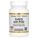 Kalifornien Gold Nutrition CoQ10 med PQQ, Ubiquinone USP, Tapioca Veggie Softgel med Sunflower Lecithin, 100 mg, 60 Veggie Softgel